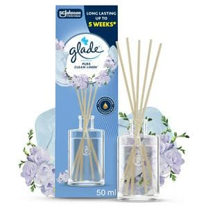 Glade Clean Linen Reed Diffuser 50ml