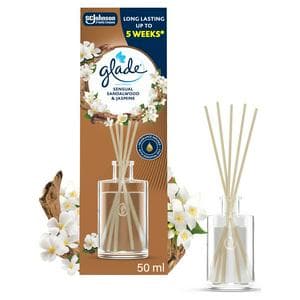 Glade Sensual Sandalwood & Jasmine Reed Diffuser 50ml