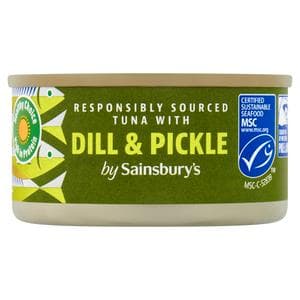 Sainsbury's 80g Dill & Pickle Tuna Canned Fish