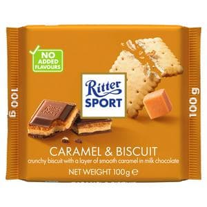 Ritter Sport Caramel & Biscuit 100g
