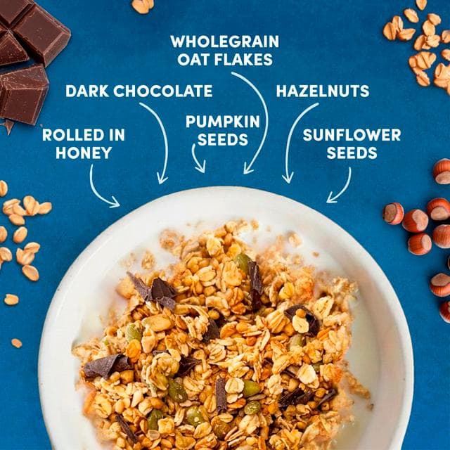 Jordans Protein Boost Granola Chocolate & Hazelnut 400g - gallery image 4