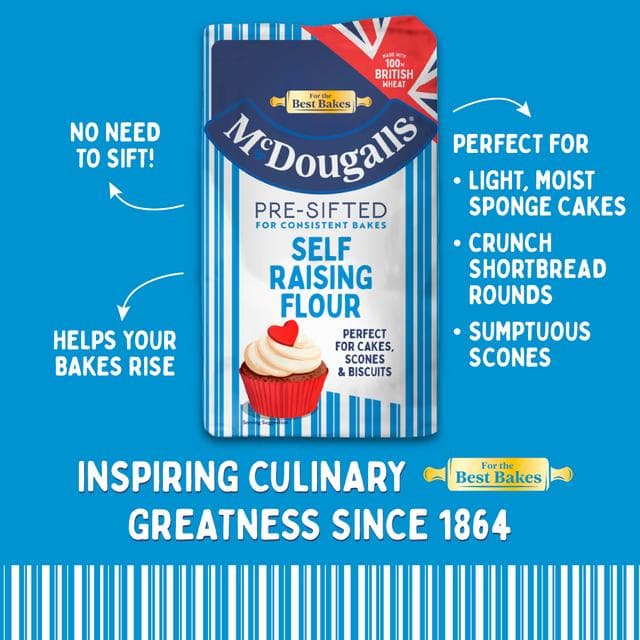 McDougalls 500g Pre-Sifted Self Raising Flour - gallery image 2
