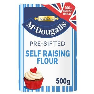 McDougalls 500g Pre-Sifted Self Raising Flour