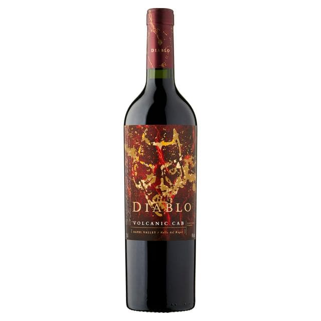 Diablo Volcanic Cab Red Wine 75cl - gallery image 1