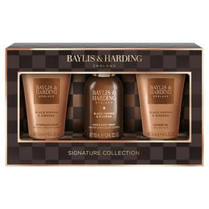 Baylis & Harding Black Pepper & Ginseng Men's Luxury Mini Trio Gift Set