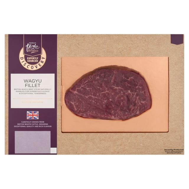 Sainsbury's Discovery Wagyu Fillet Steak, Taste the Difference 200g - gallery image 1