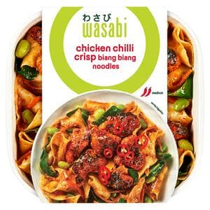 Wasabi Chicken Chilli Crisp Biang Biang Noodles 400g
