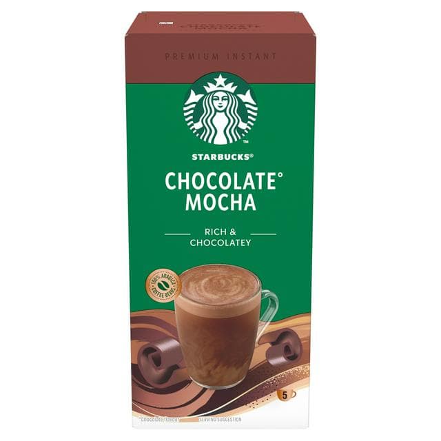 Starbucks Chocolate Mocha 5 x 22g - gallery image 1