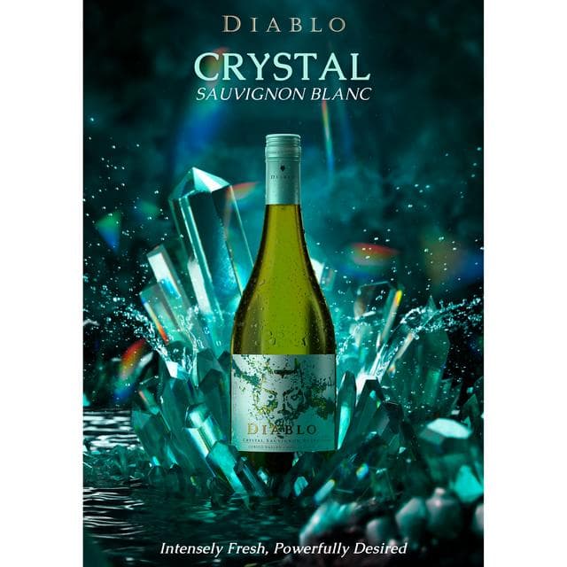 Diablo Crystal Sauvignon Blanc White Wine 75cl - gallery image 5