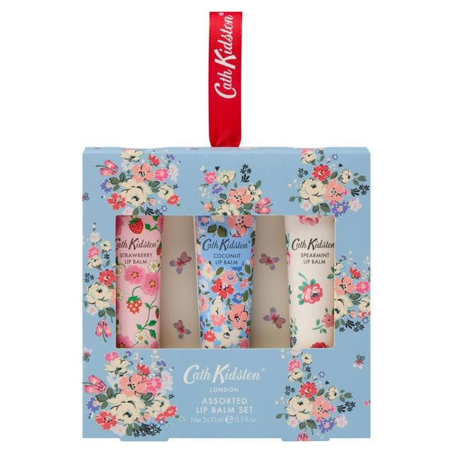 Cath Kidston Assorted Lip Balm Set 3 x 10ml - gallery image 1