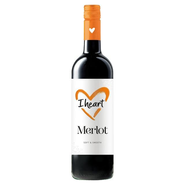I Heart Merlot Red Wine 75cl - gallery image 1