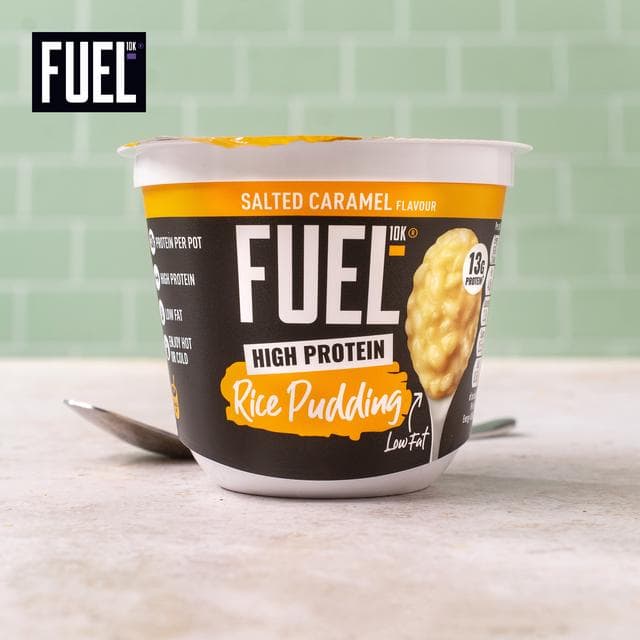 Fuel10K Salted Caramel Flavour High Protein Rice Pudding 210g - gallery image 4