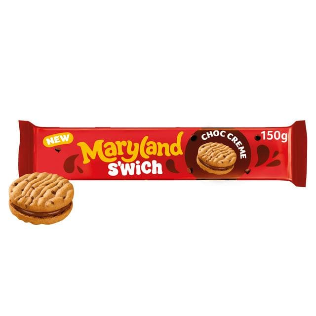 Maryland 150g Cookies S'wich Choc Creme Biscuits - gallery image 1