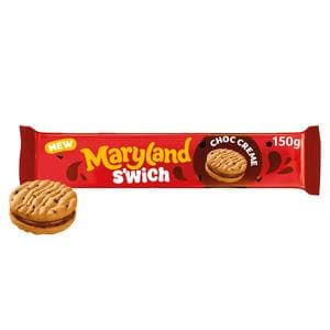 Maryland 150g Cookies S'wich Choc Creme Biscuits