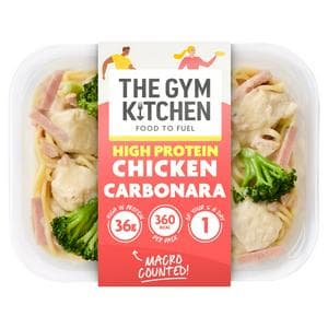 The Gym Kitchen 400g High Protein Chicken Carbonara Ready Meal