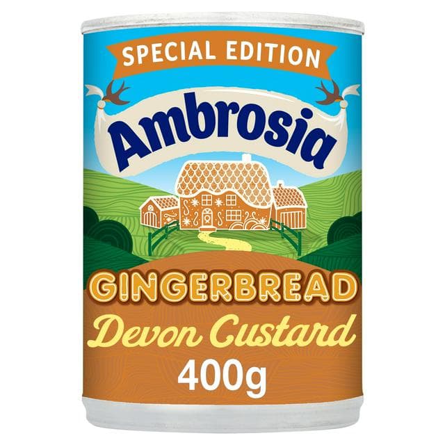 Ambrosia 400g Gingerbread Custard Dessert Can - gallery image 1