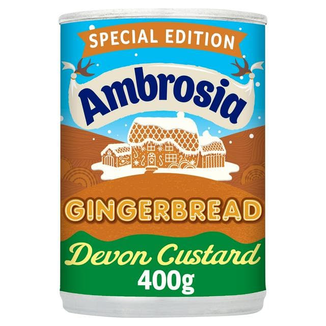 Ambrosia 400g Gingerbread Custard Dessert Can - gallery image 1