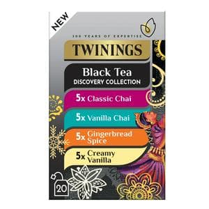 Twinings Black Tea Discovery Collection Tea Bags x20 40g