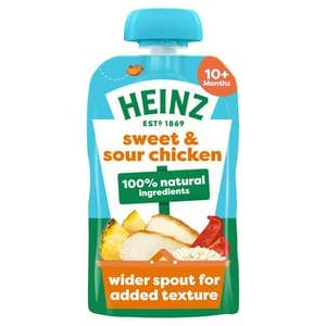 Heinz Sweet & Sour Chicken Baby Food Pouch 10+ Months 180g
