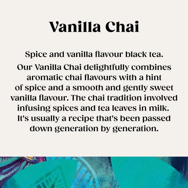 Twinings Vanilla Chai Tea Bags x20 40g - gallery image 2