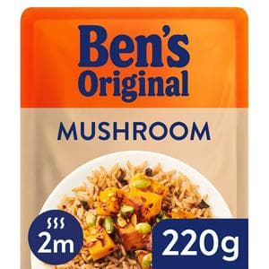 Ben's Original Mushroom Microwave Rice 220g