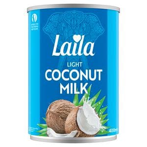 Laila 400ml Light Coconut Milk Can