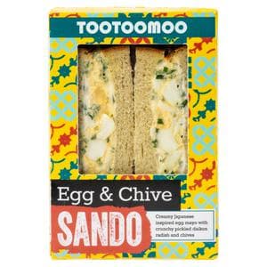 Tootoomoo Egg & Chive Sando