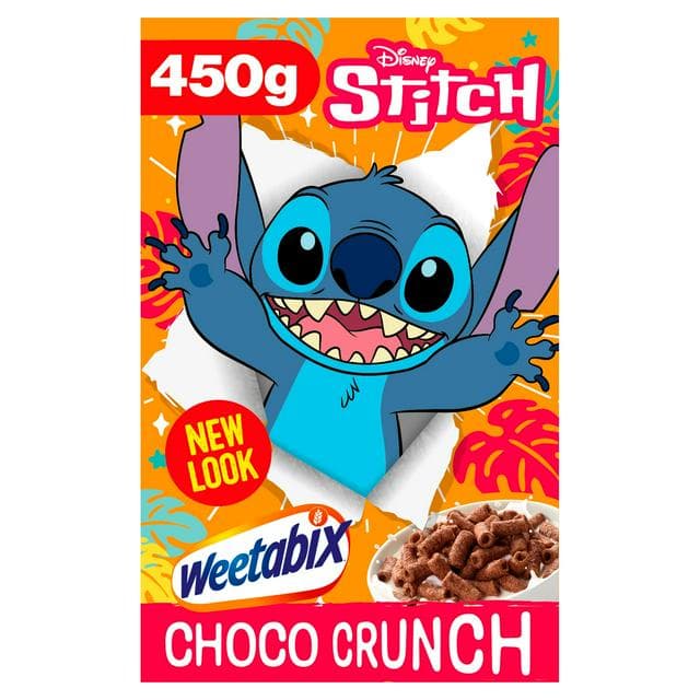 Weetabix 450g Disney Stitch Choco Crunch Breakfast Cereal - gallery image 1