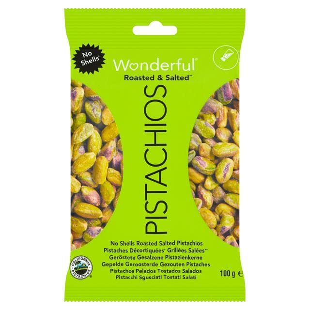 Wonderful 100g Roasted Salted XXL Pistachios - gallery image 1