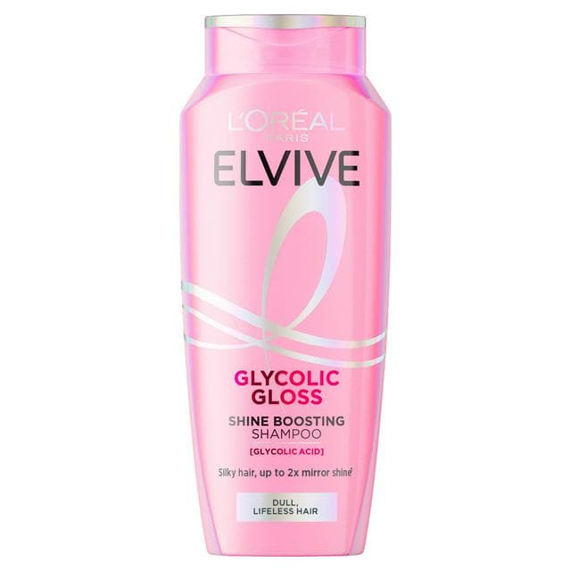 L'Oréal Paris Elvive Glycolic Gloss Shine Boosting Shampoo for Dull Hair 400ml - gallery image 1