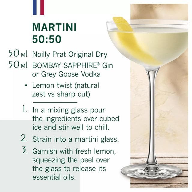 Noilly Prat & Co. Original Dry French Vermouth 75cl - gallery image 2