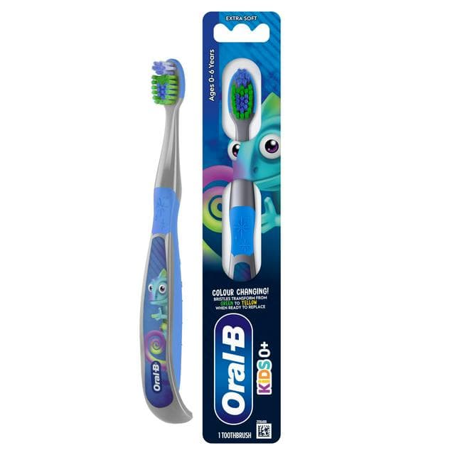 Oral-B Kids 0+ Manual Toothbrush Extra Soft Bristles 0-6 Years - gallery image 1