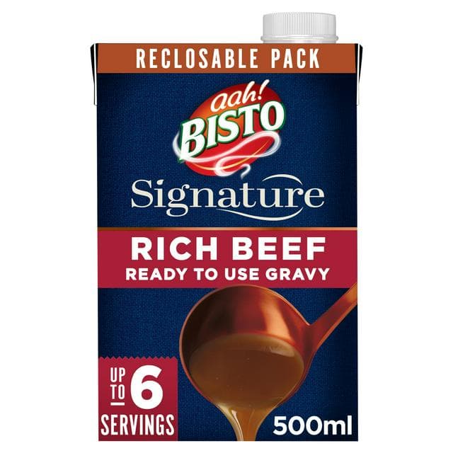 Bisto Signature Rich Beef Ready to Use Gravy 500ml - gallery image 1