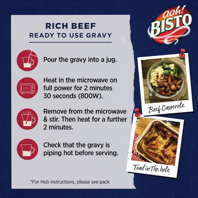 Bisto Signature Rich Beef Ready to Use Gravy 500ml - gallery image 4