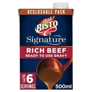 Bisto Signature Rich Beef Ready to Use Gravy 500ml