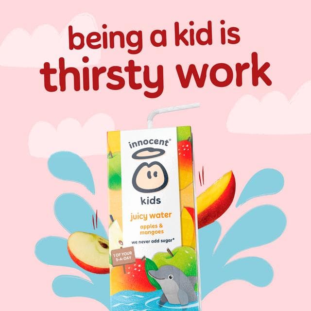 Innocent Kids Juicy Water Apples & Mangoes 3 x 200ml - gallery image 5