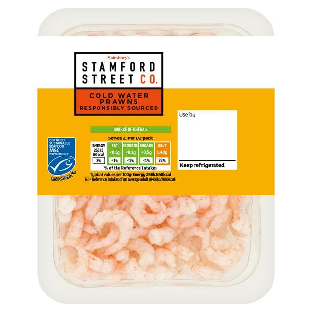 Stamford Street Co. Cold Water Prawns 200g - gallery image 1