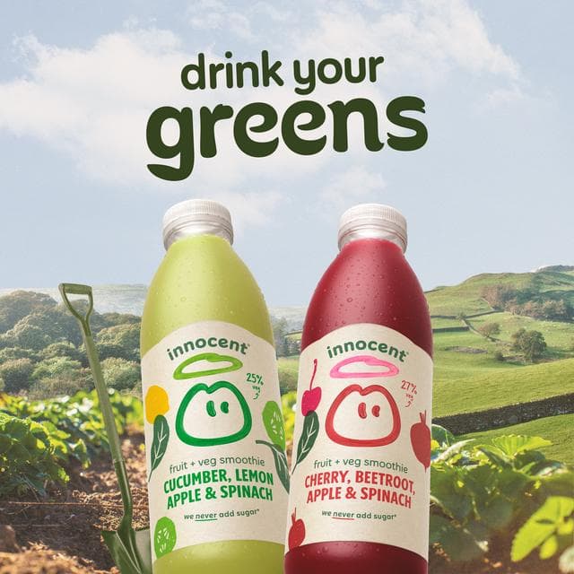Innocent Cherry, Beetroot, Apple & Spinach Smoothie 750ml - gallery image 4