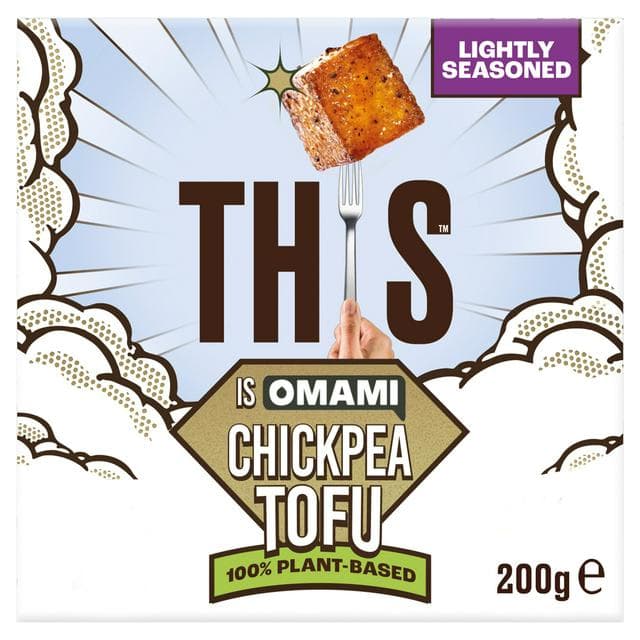 This is Omami Lightly Seasoned Chickpea Tofu 200g - gallery image 1