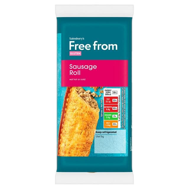 Sainsbury's Free From Sausage Roll 110g - gallery image 1