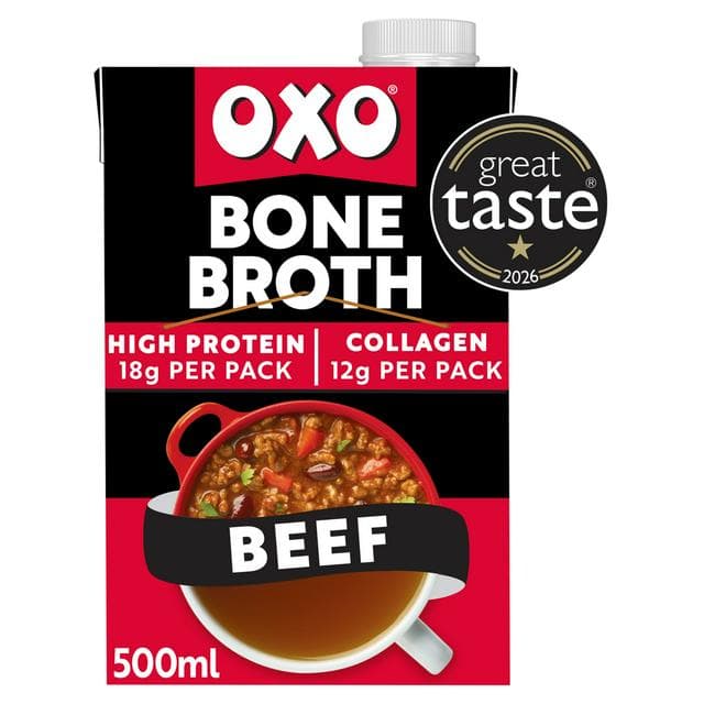 Oxo Nourishing Bone Broth Beef 500ml - gallery image 1