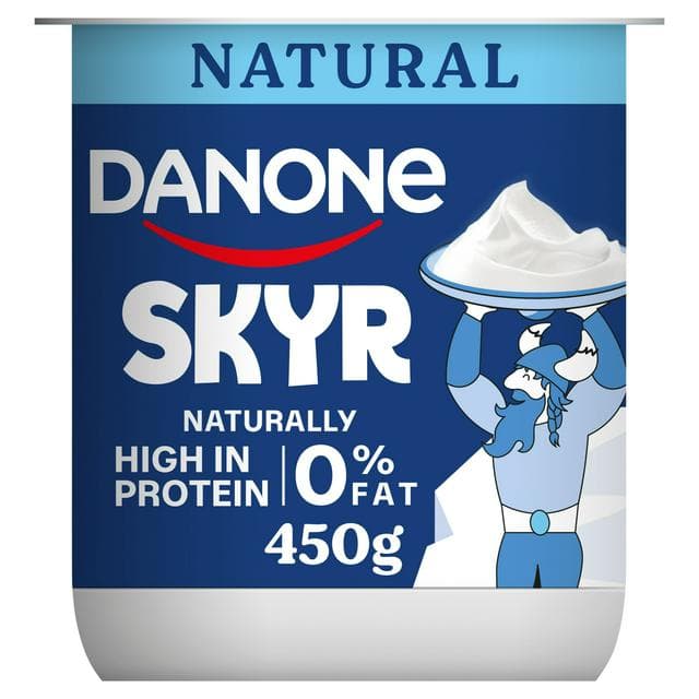 Danone Skyr 450g High Protein 0% Fat Natural Yogurt - gallery image 1