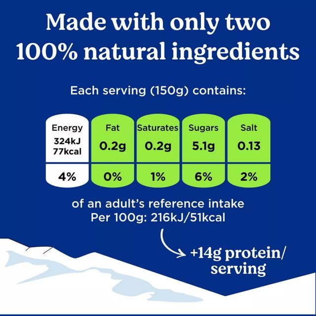 Danone Skyr 450g High Protein 0% Fat Natural Yogurt - gallery image 6