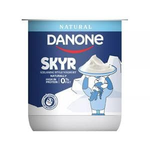 Danone Skyr 450g High Protein 0% Fat Natural Yogurt