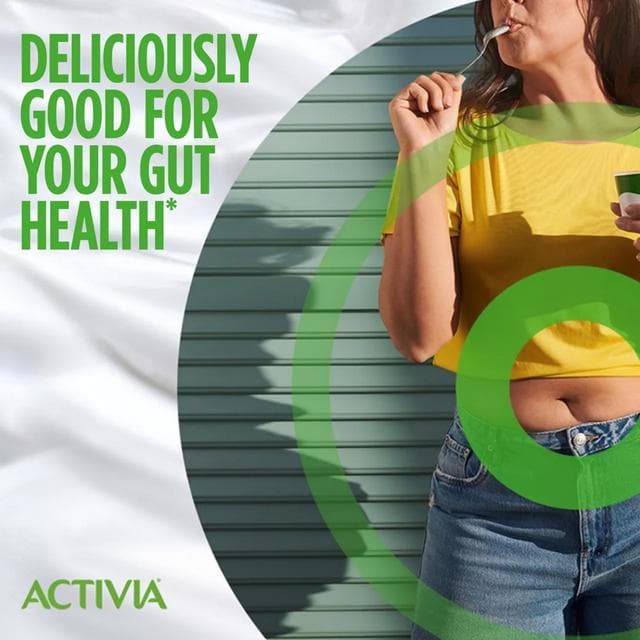Activia 8 x 115g Rhubarb & Mixed Fruit 8 x 115g Low Gut Health Yoghurt - gallery image 4