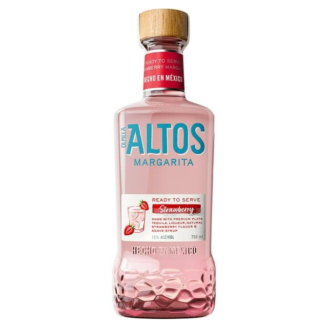 Olmeca Altos Margarita Strawberry 75cl - gallery image 1