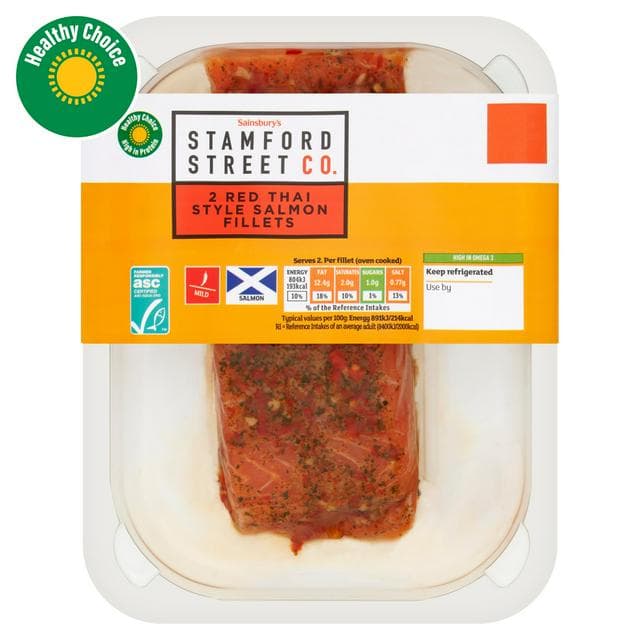 Stamford Street Co. Red Thai Style Salmon Fillets - gallery image 1