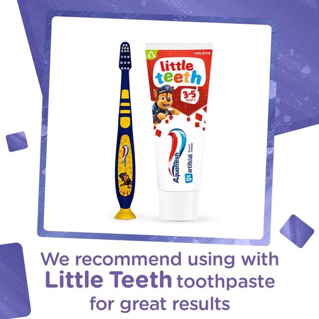 Aquafresh Paw Patrol Little Teeth Toothbrush 3-8 Years for Kids - gallery image 5