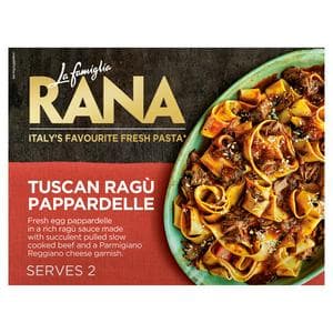 La Famiglia Rana Tuscan Ragu Pappardelle 814g