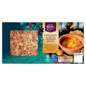 Sainsbury's 2 x King Prawn & Lobster Thermidor Gratins, Taste the Difference 240g